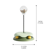 Đồ Chơi Cho Mèo Tương Tác Banh Xoay & Lật Đật Có Kèm Treat - Paddy Pet Shop